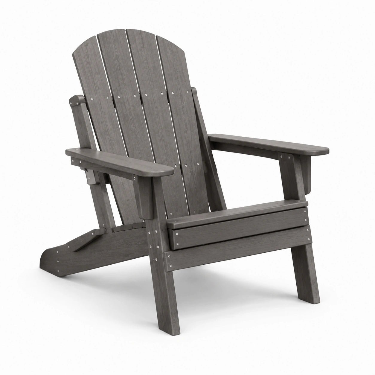 Adirondack Stuhl aus Akazienholz Grau