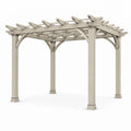 Vinyl-Pergola Beige 300x300x260cm