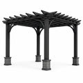 Aluminium Pergola Schwarz 3x3m