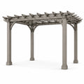 Vinyl Pergola 300x300x250 cm Grau